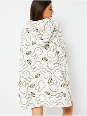 Skinnydip Miffy White Blanket Hoodie - Image 2 of 5