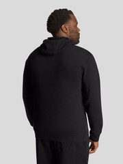 Lyle & Scott Black 100% Cotton Zip-Up Hoodie - Image 2 of 5