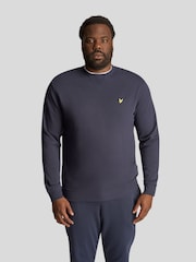 Lyle & Scott Blue 100% Cotton Crew Neck Sweatshirt - Image 1 of 5