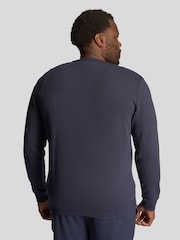 Lyle & Scott Blue 100% Cotton Crew Neck Sweatshirt - Image 2 of 5