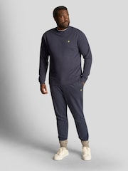 Lyle & Scott Blue 100% Cotton Crew Neck Sweatshirt - Image 3 of 5