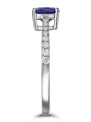 The Diamond Store Saphire Astra 2ct Lab Diamond Cushion Cut Ring - Image 4 of 5