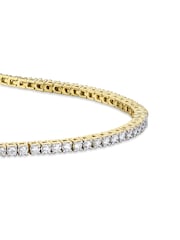 The Diamond Store Gold 1.5ct Lab Diamond Tennis Bracelet - Image 4 of 6