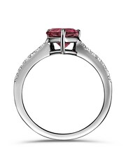 The Diamond Store Ruby Astra 2.3ct Lab Diamond Pear Cut Ring - Image 3 of 7