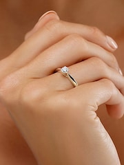 The Diamond Store White 0.25ct H/Si Lab Diamond Engagement Ring - Image 2 of 7
