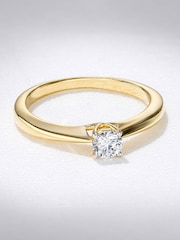 The Diamond Store White 0.25ct H/Si Lab Diamond Engagement Ring - Image 6 of 7