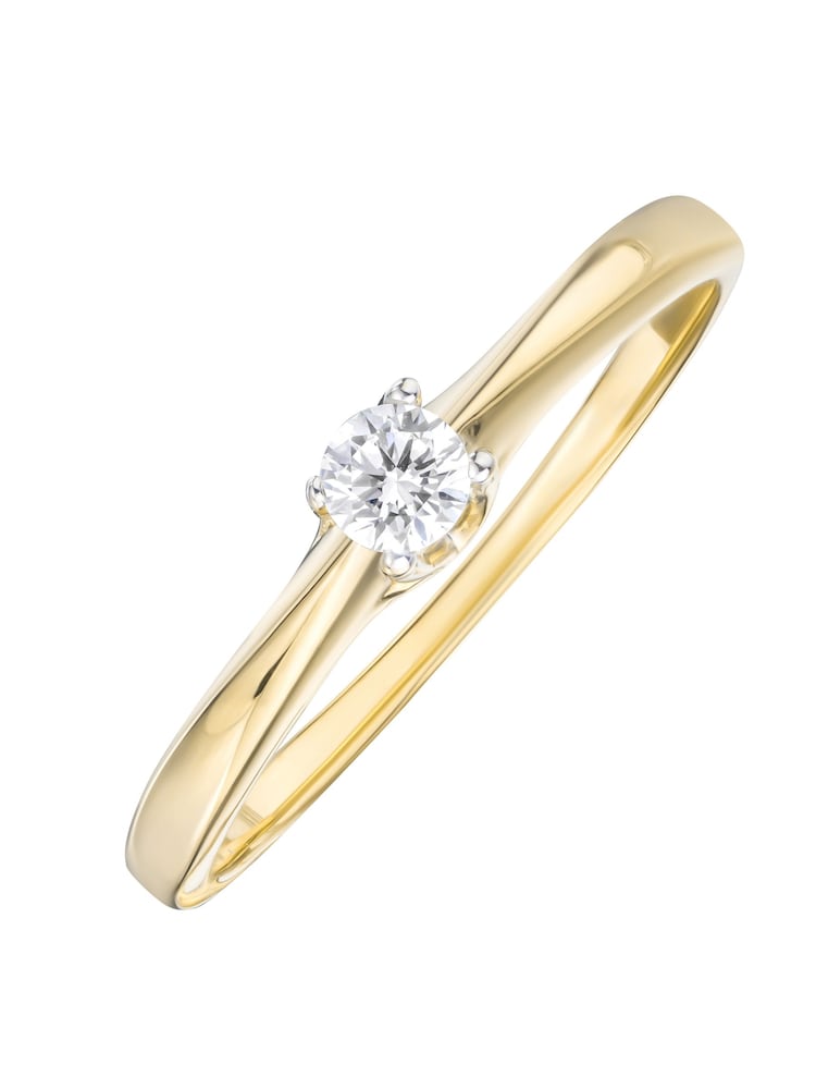 The Diamond Store White Lab Diamond 0.5ct Engagement Ring - Image 1 of 6