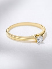 The Diamond Store White Lab Diamond 0.5ct Engagement Ring - Image 5 of 6