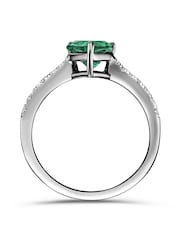 The Diamond Store Emerald Astra 2.3ct Lab Diamond Pear Cut Ring - Image 3 of 7