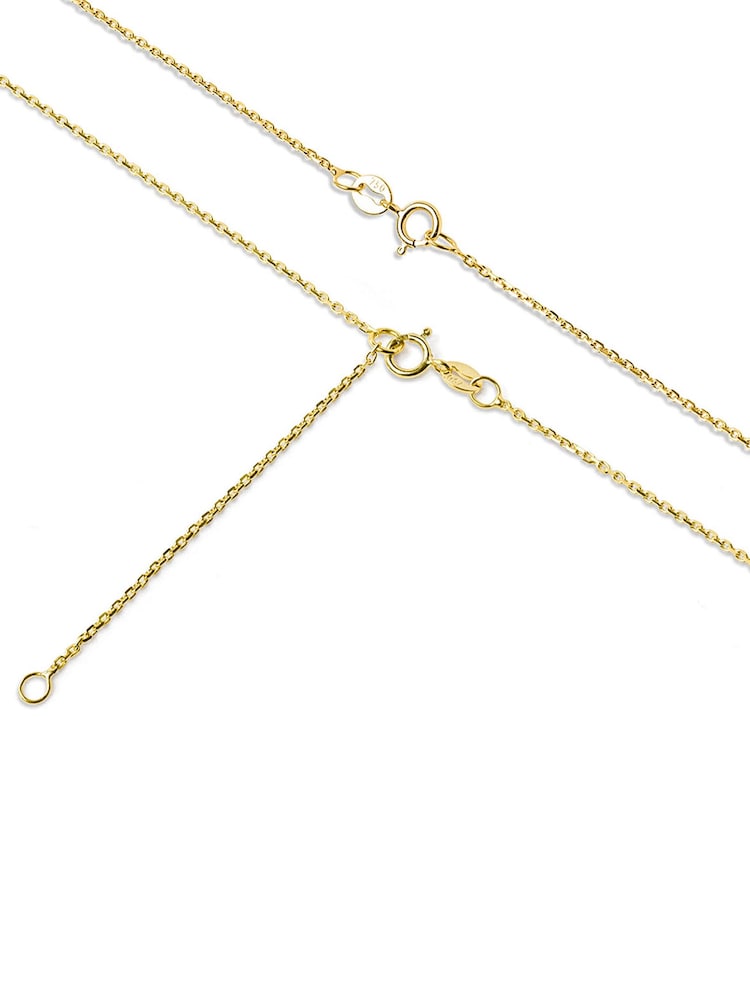 The Diamond Store White 0.70ct 9K Lab Diamond Halo Necklace - Image 5 of 5