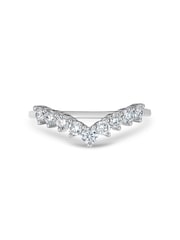 The Diamond Store White 0.50ct H/Si Lab Diamond Wishbone Ring - Image 4 of 6