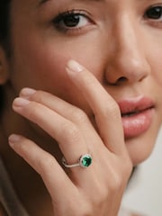 The Diamond Store Emerald Astra 3.6ct Lab Diamond Halo Ring - Image 2 of 7
