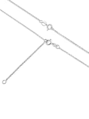 The Diamond Store Gold 0.4ct Lab Diamond 9k Halo Necklace - Image 5 of 6