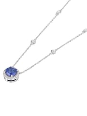 The Diamond Store Saphire Astra 3.5ct Lab Diamond Halo Necklace - Image 6 of 8