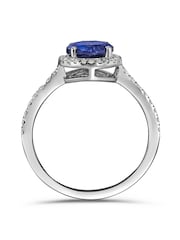The Diamond Store Saphire Astra 3.6ct Lab Diamond Halo Ring - Image 3 of 7