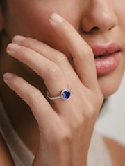 The Diamond Store Saphire Astra 3.6ct Lab Diamond Halo Ring - Image 4 of 7