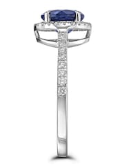 The Diamond Store Saphire Astra 3.6ct Lab Diamond Halo Ring - Image 5 of 7
