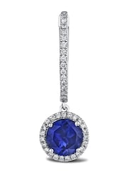 The Diamond Store Ruby Astra 7ct Lab Diamond Halo Earrings - Image 3 of 7