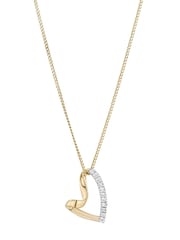 The Diamond Store White Lab Diamond Heart 0.10ct H/SI Pendant - Image 3 of 5