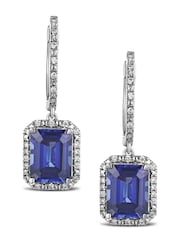 The Diamond Store Saphire Astra 4ct Lab Diamond Drop Earrings - Image 1 of 6