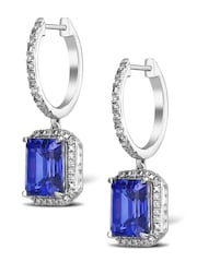 The Diamond Store Saphire Astra 4ct Lab Diamond Drop Earrings - Image 3 of 6