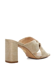 Dune London Natural Maizing Soft Twist Mules - Image 5 of 8