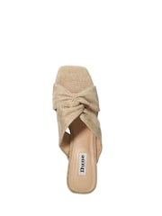 Dune London Natural Maizing Soft Twist Mules - Image 6 of 8