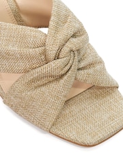 Dune London Natural Maizing Soft Twist Mules - Image 7 of 8