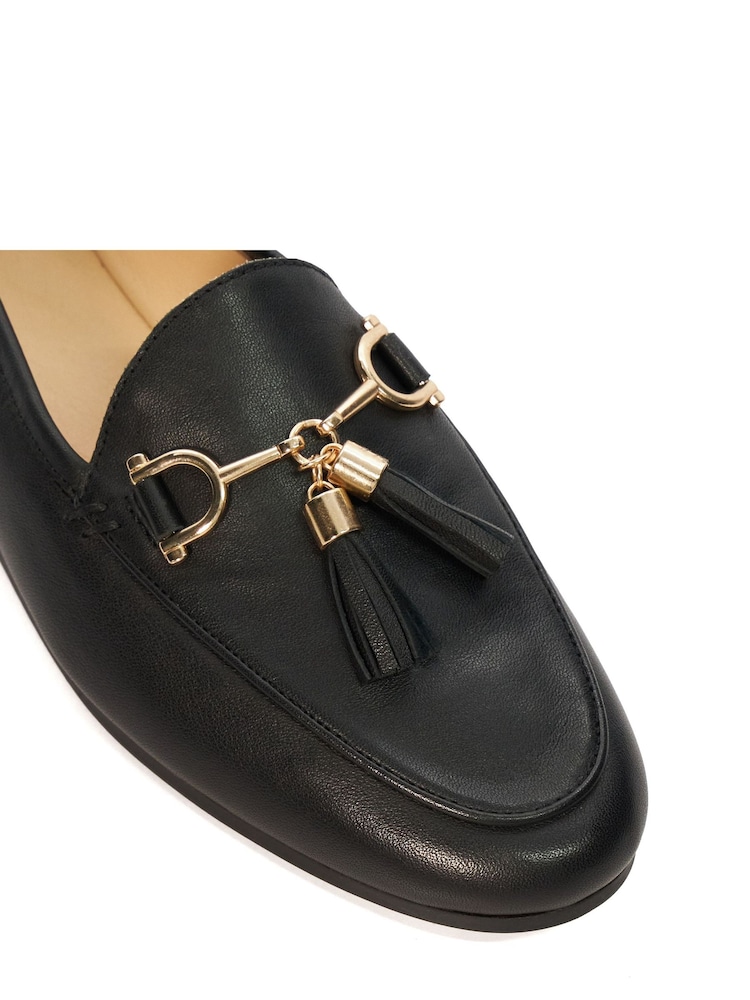 črna - Mokasini iz usnja z resicami Dune London Flexible Sole Greysons - Slika 6 iz 6 črna - Mokasini iz usnja z resicami Dune London Flexible Sole Greysons - Slika 6 iz 6
