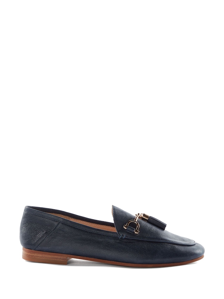 modra - Mokasini iz usnja z resicami Dune London Flexible Sole Greysons - Slika 2 iz 5 modra - Mokasini iz usnja z resicami Dune London Flexible Sole Greysons - Slika 2 iz 5