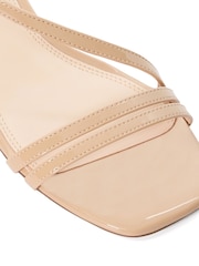 Dune London Pink Maryanna Low Block Heel Sandals - Image 6 of 6