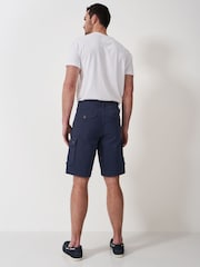 Crew Clothing Blue Cargo Shorts - Image 5 of 8