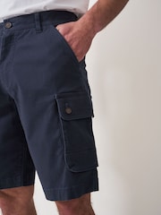 Crew Clothing Blue Cargo Shorts - Image 7 of 8