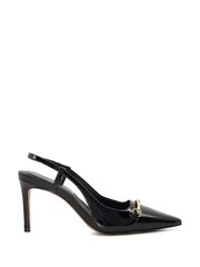 Dune London Black Closest Comfort Snaffle Slingback Heels - Image 1 of 6