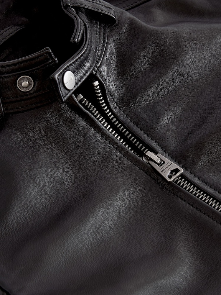 smALLSAINTS Cora Genuine Leather Jacket - Image 7 of 8