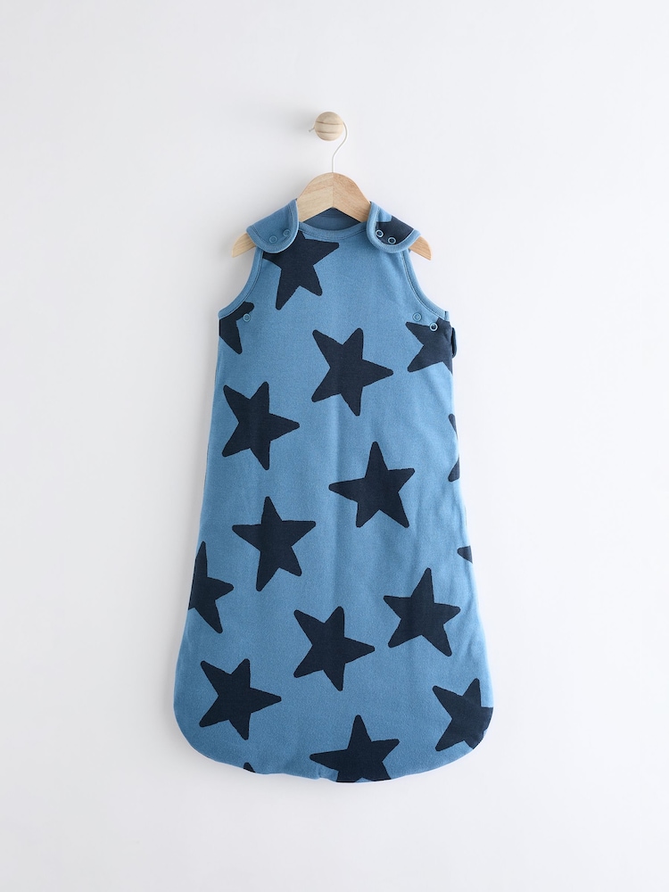 Blue Star Baby 2.5 Tog 100% Cotton Sleep Bag - Image 1 of 9
