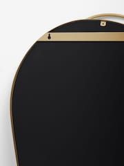 Gold Metal Organic Wall Mirror - Image 3 of 5