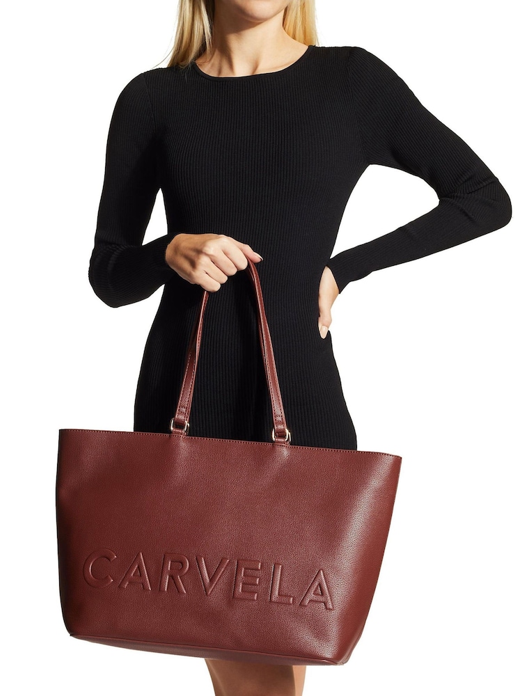 Carvela Frame Winged Shopper Bag - Image 1 of 5 Carvela Frame Winged Shopper Bag - Image 1 of 5