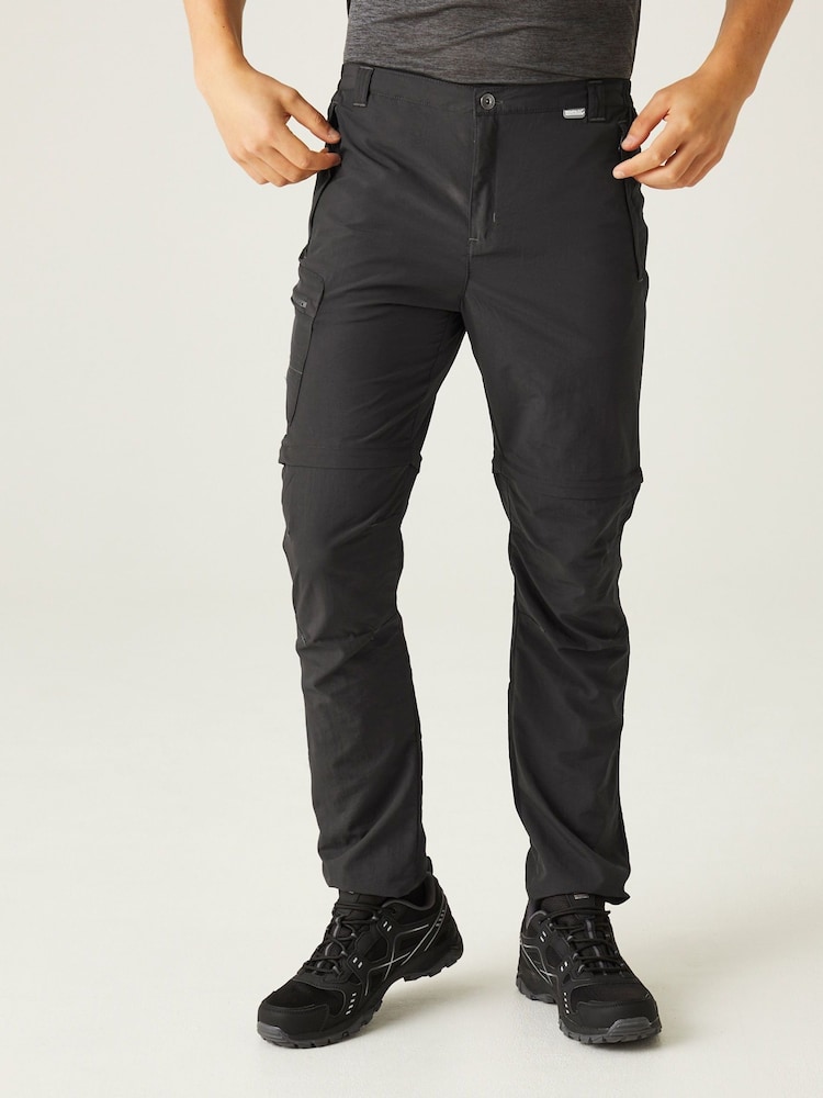 Regatta Black Leesville II Zip Over Trousers - Image 2 of 9