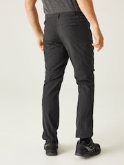 Regatta Black Leesville II Zip Over Trousers - Image 3 of 9