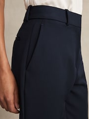 Reiss Navy Gabi Petite Slim Fit Suit Trousers - Image 5 of 7