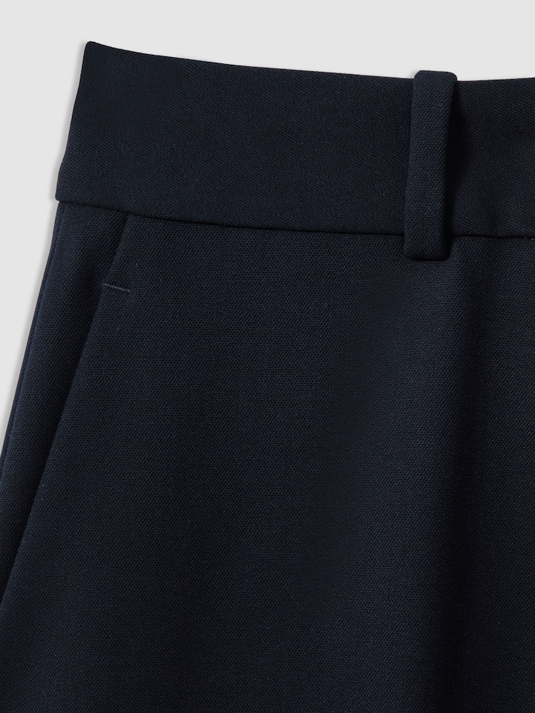 Reiss Navy Gabi Petite Slim Fit Suit Trousers - Image 7 of 7