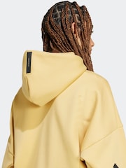 adidas Yellow Z.N.E. Full Zip Hoodie - Image 4 of 7
