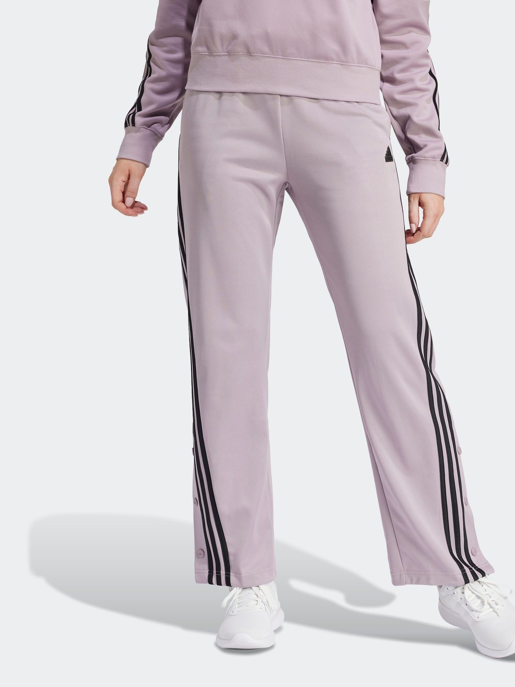 adidas track button pants