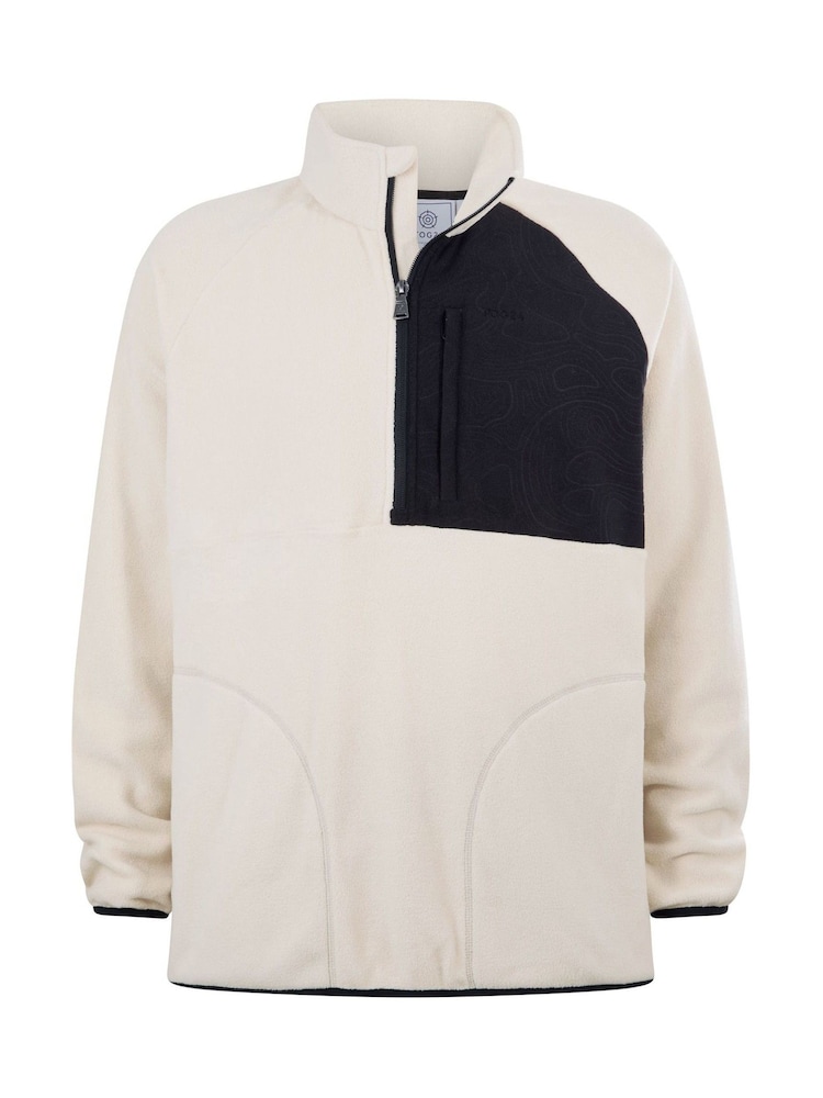 Tog 24 Cream Barker Midweight Microfleece Half Zip Pullover Fleece - Image 8 of 8 Tog 24 Cream Barker Midweight Microfleece Half Zip Pullover Fleece - Image 8 of 8