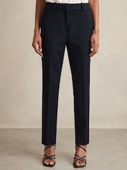 Reiss Navy Gabi Slim Fit Suit Trousers - Image 4 of 7