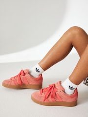 adidas Originals Pink Campus 00s Trainers - Image 1 of 14