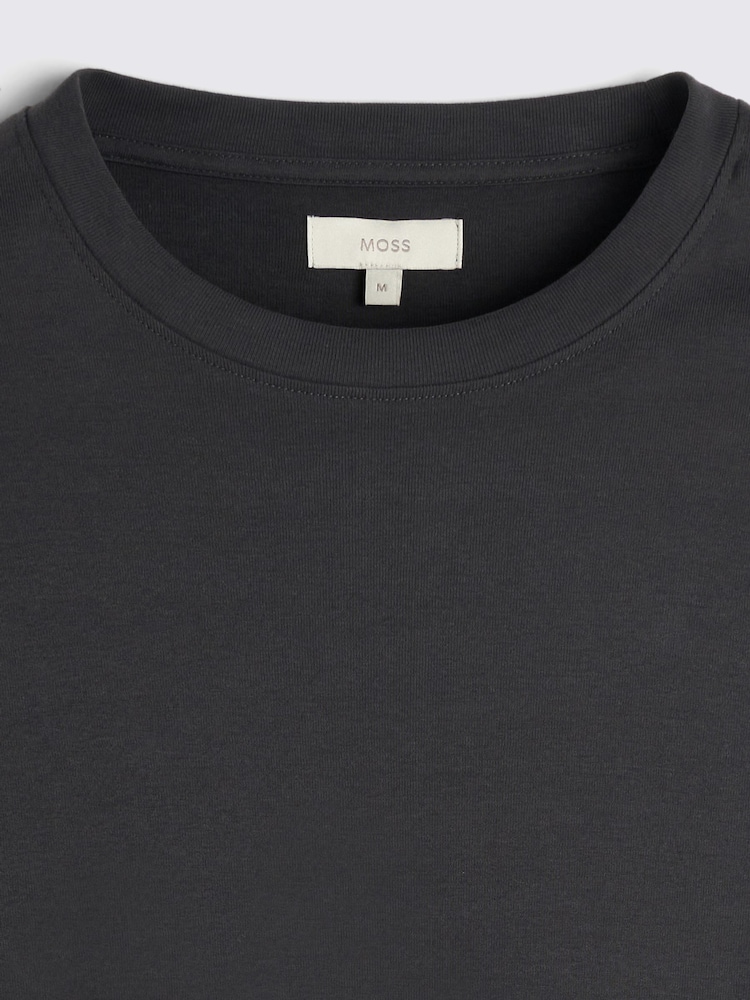 Heavy Weight 100% Cotton Crew Neck T-Shirt - Image 5 of 5