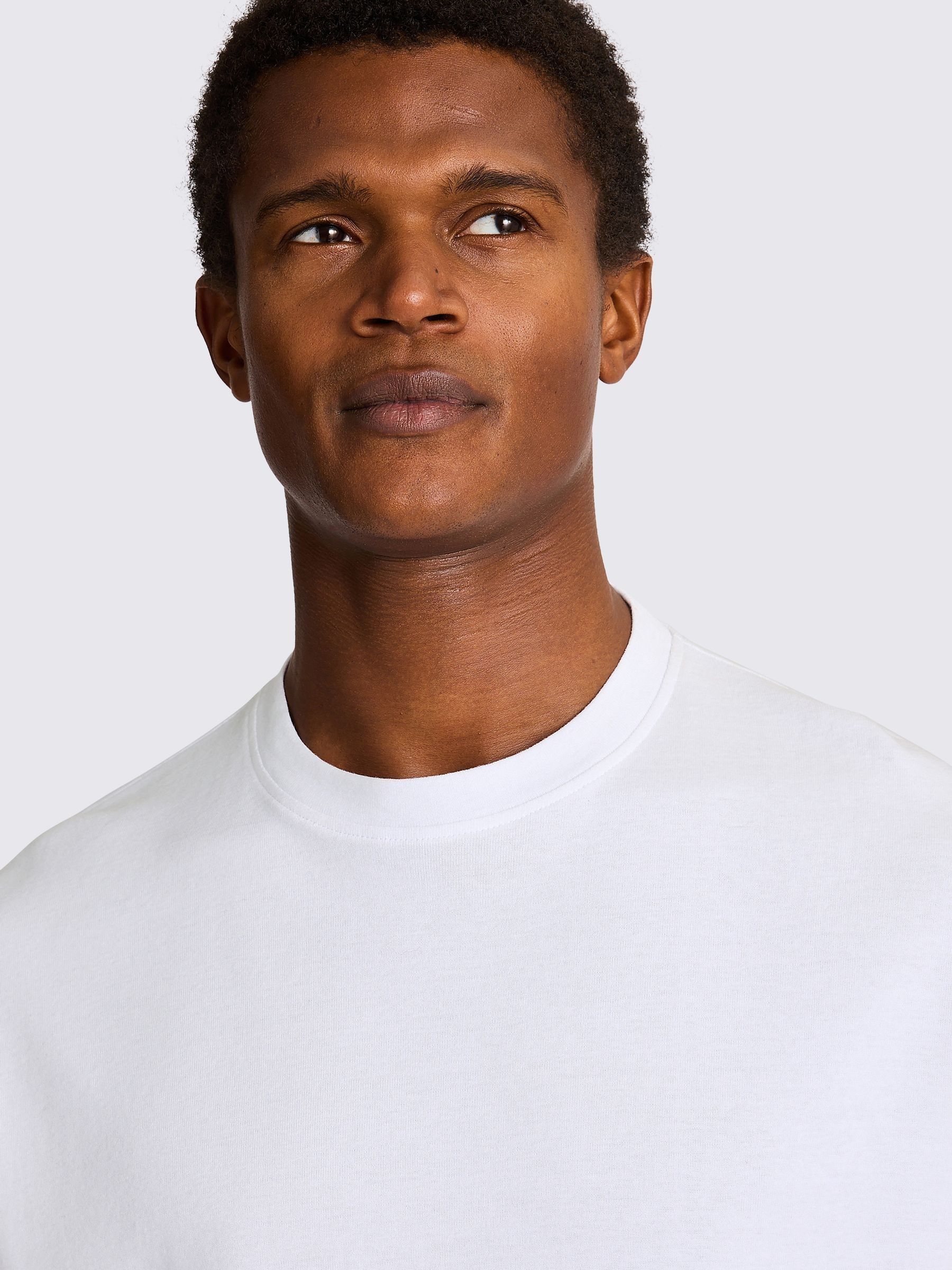 トップス everyone light weight cotton crew neck L Buy MOSS White Heavy Weight Cotton Crew Neck T-Shirt from Next USA