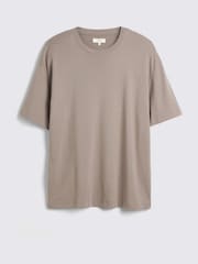 Heavy Weight 100% Cotton Crew Neck T-Shirt - Image 1 of 5